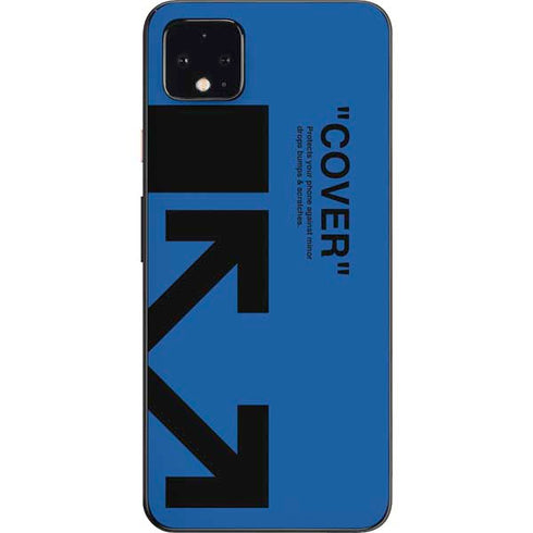 Black and Blue Arrows Google Pixel 4 XL Skin